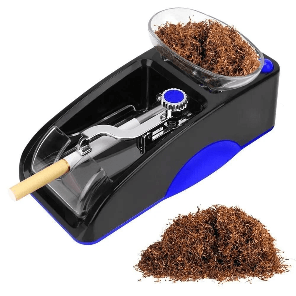 Cigarette Machine Automatic Electric Rolling Roller Tobacco Injector Maker Stainless Steel DIY Ciga 6