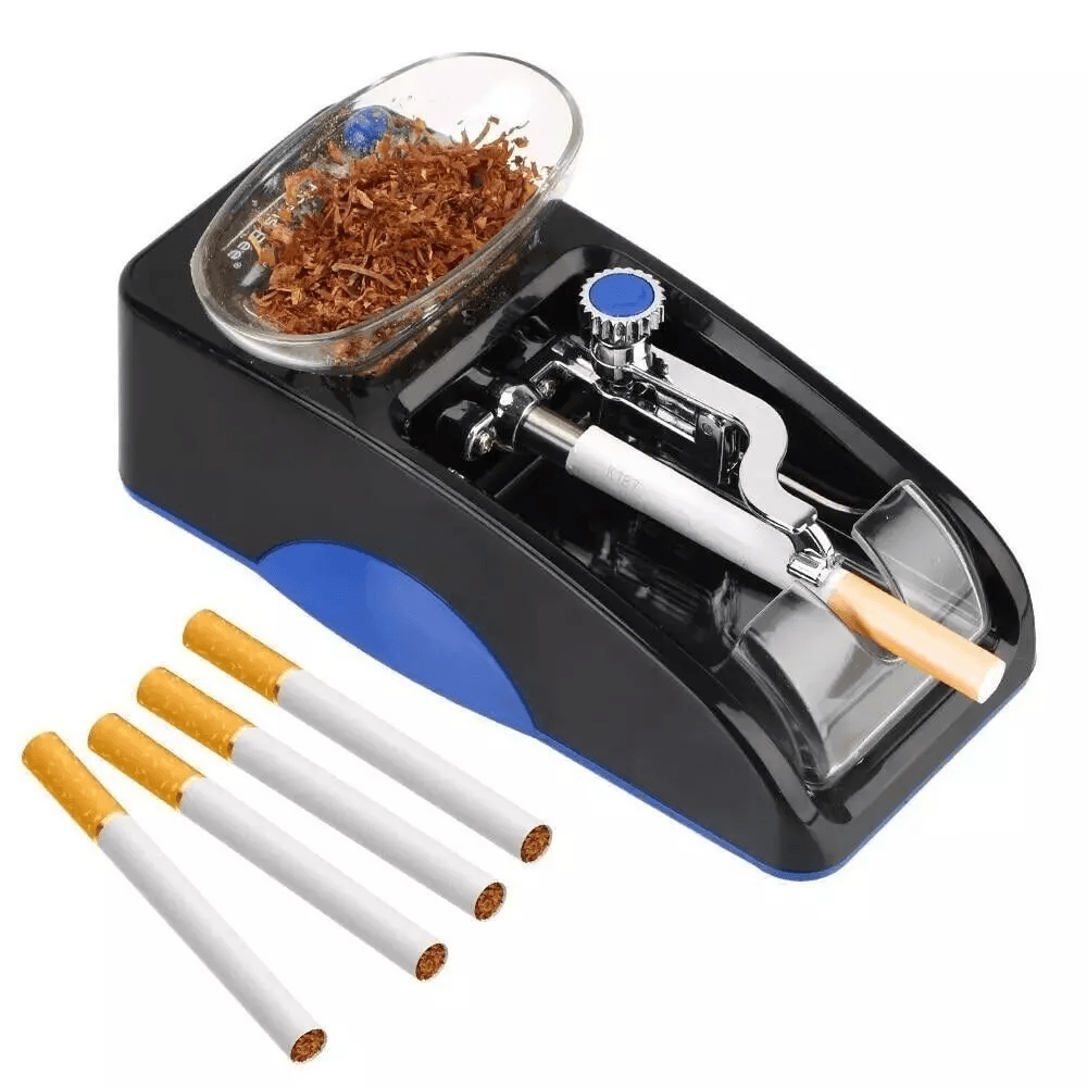 Cigarette Machine Automatic Electric Rolling Roller Tobacco Injector Maker Stainless Steel DIY Ciga 7