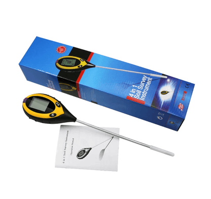 Professional LCD Digital Soil Tester PH Water Moisture Temperature Sunlight Sensor Ideal For Garden 11