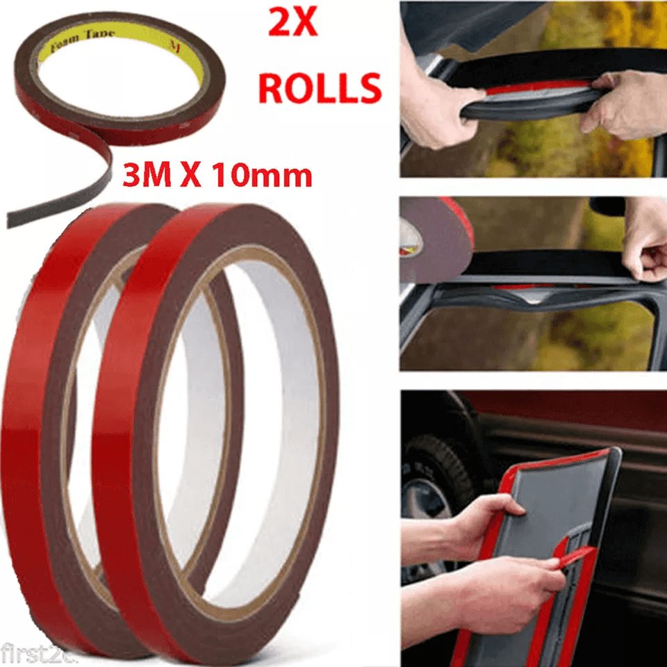 Double Sided Auto Tape Acrylic Foam Rolls Of Strong Car Mounting Adhesive For Trim LED Molding Indo 1