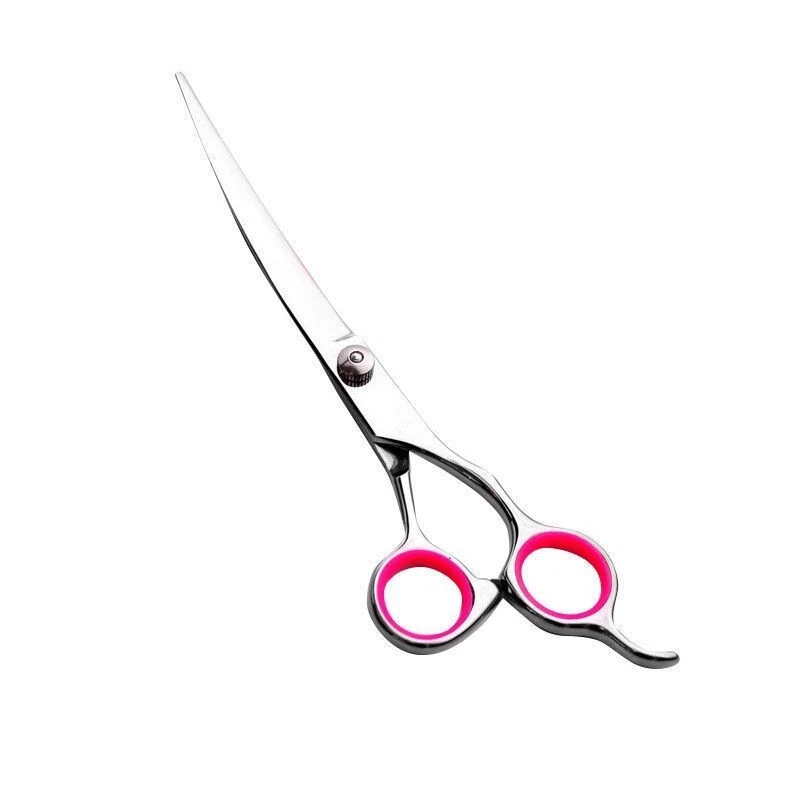 Professional Pet Grooming Scissors Kit Stainless Steel Curved Thinning  Straight Shears For Dogs  C 15