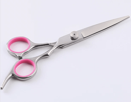 Professional Pet Grooming Scissors Kit Stainless Steel Curved Thinning  Straight Shears For Dogs  C 12