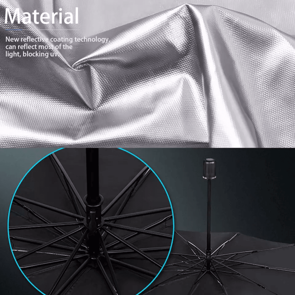 Car Windshield Sun Shade Foldable Umbrella Front Window Cover Visor UV  Heat Protection For SUV Tru 16