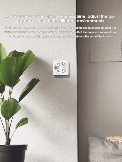 Wireless Security Smart WiFi Doorbell With Intercom Video Camera 2Way Audio  Chime Door Ring Bell F
