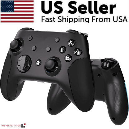 Pro Wireless Game Controller Gamepad Joystick Remote For Nintendo Switch, Switch Lite with Turbo, Dual Vibration, Motion
