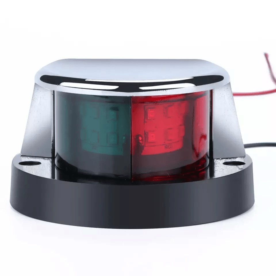 Waterproof Boat Navigation Light LED Red Green Bow Marine Pontoon Lamp 1
