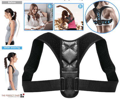 Posture Corrector Adjustable Back Brace Shoulder Support Clavicle Belt for Men & Women, Spine Alignment & Pain Relief
