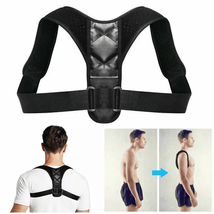Posture Corrector Adjustable Back Brace Shoulder Support Clavicle Belt For Men  Women Spine Alignme 5