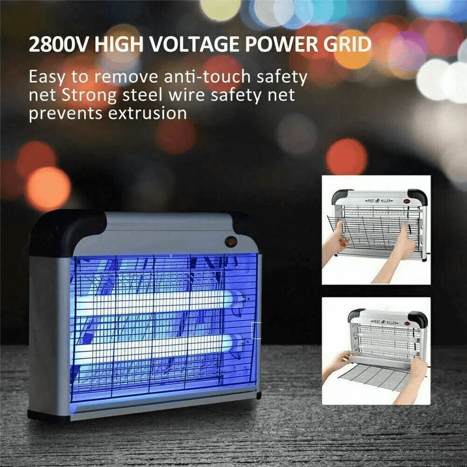Indoor Electric Insect Killer Lamp Mosquito Zapper  Fly Trap For Lawn Use 4