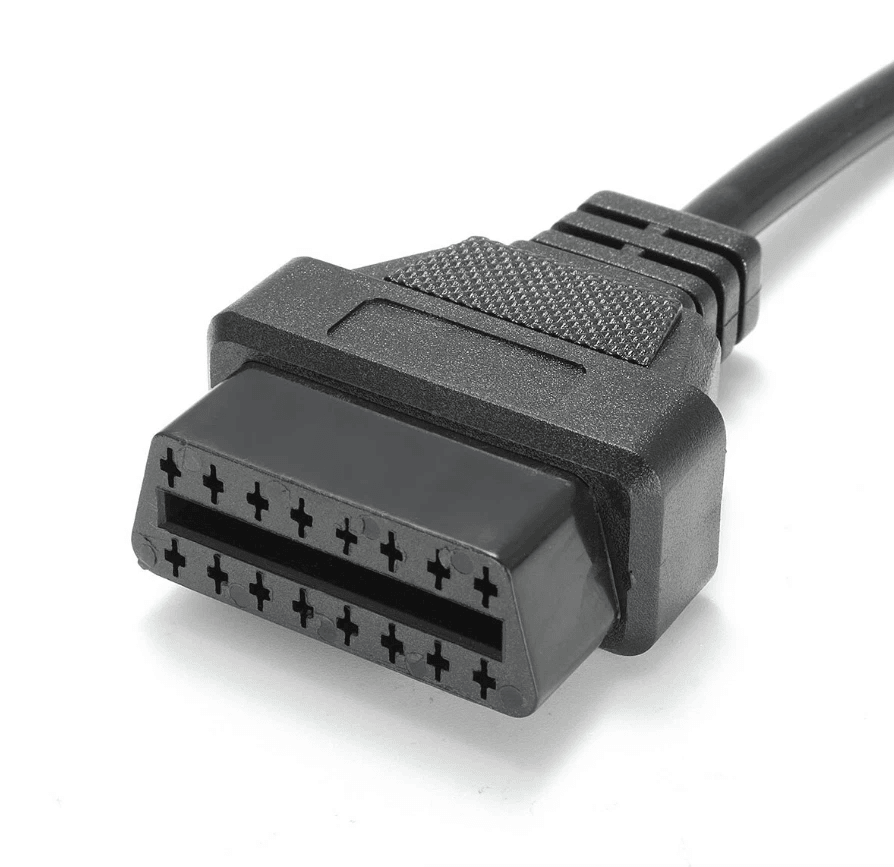 12 Pin OBD1 To 16 Pin OBD2 Adapter Cable For GM Vehicles  Diagnostic Scanner Convertor US Plug  Pla 2