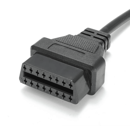12 Pin OBD1 To 16 Pin OBD2 Adapter Cable For GM Vehicles  Diagnostic Scanner Convertor US Plug  Pla 2