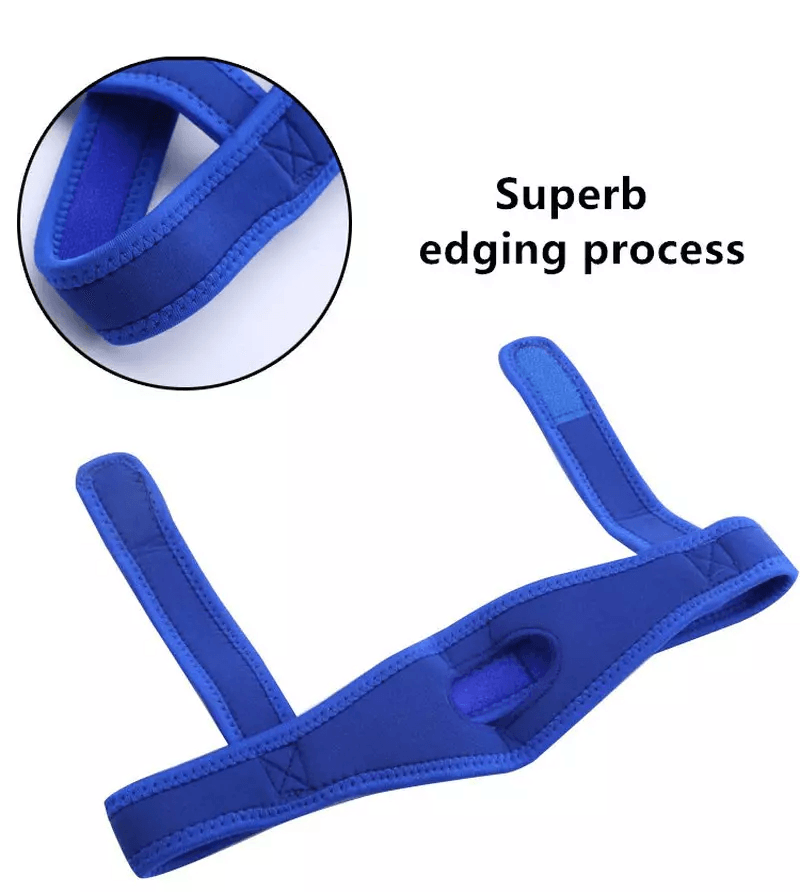 Snore Stop Anti Snoring Chin Strap  Sleep Apnea Belt For Mouth Breathers Adjustable Neoprene Jaw Su 6