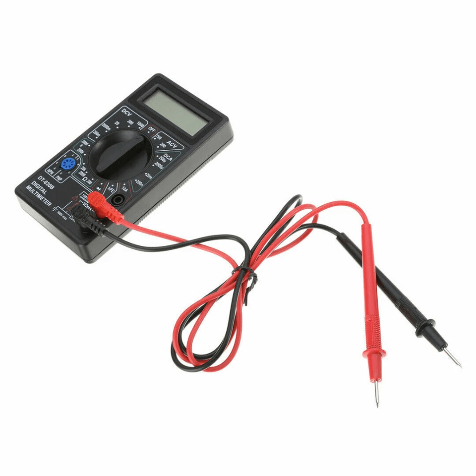 Digital Multimeter ACDC Voltage Current Resistance Ohm Meter 2