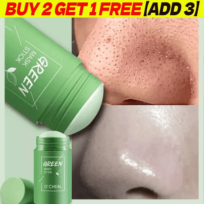Purifying Green Tea Clay Mask Stick Deep Cleansing Blackhead Remover  Acne Treatment For All Skin T 1