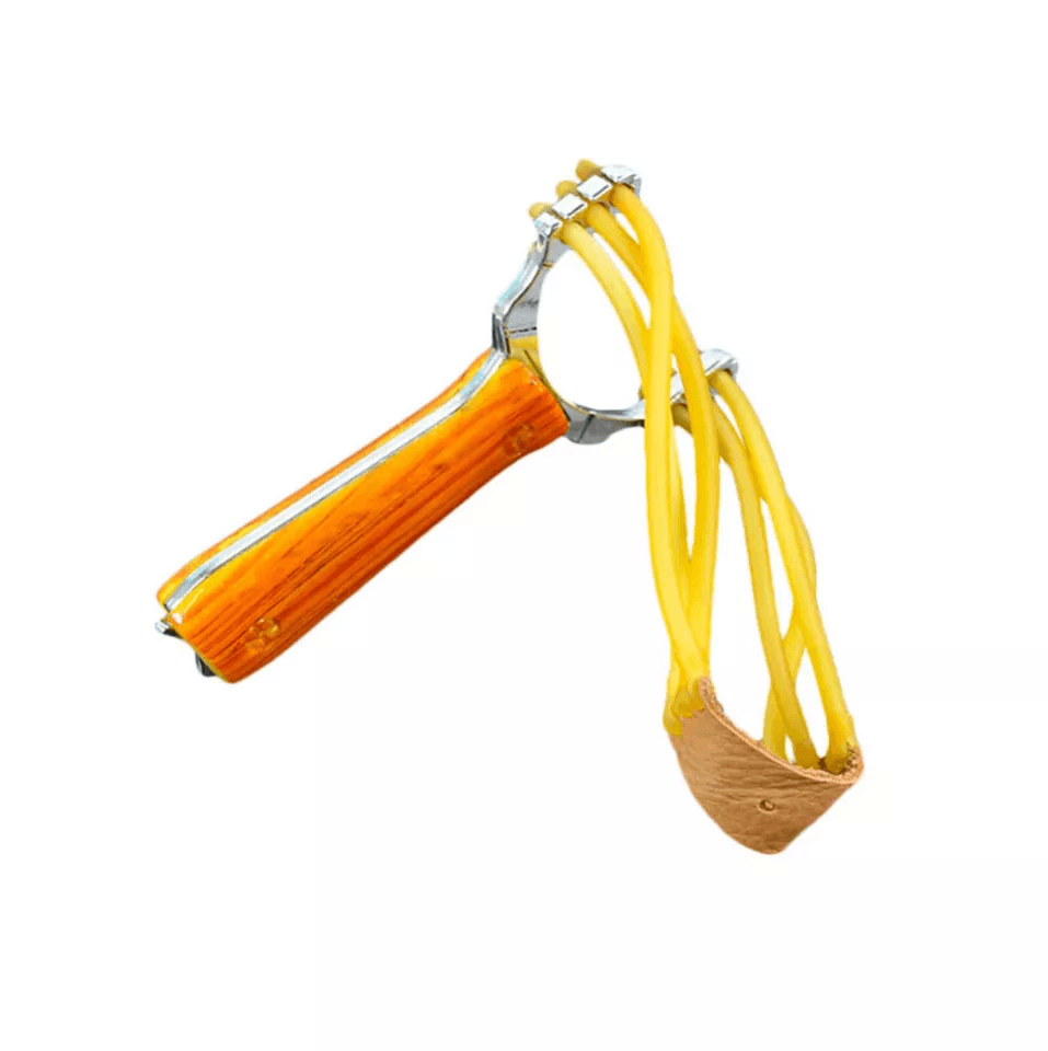 Slingshot High Velocity Powerful Catapult Red Hunting Sling Shot With Aluminum Alloy Frame For Outd 3