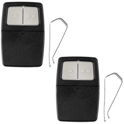 2 Pack Universal Garage Door Opener Remote For Clicker Compatible With DIP Switch  MultiCode Gate S 6