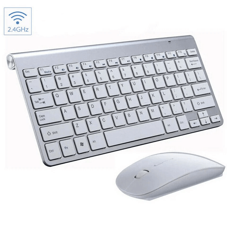 Mini Wireless Keyboard And Mouse Set Waterproof For Mac Apple  PC 3