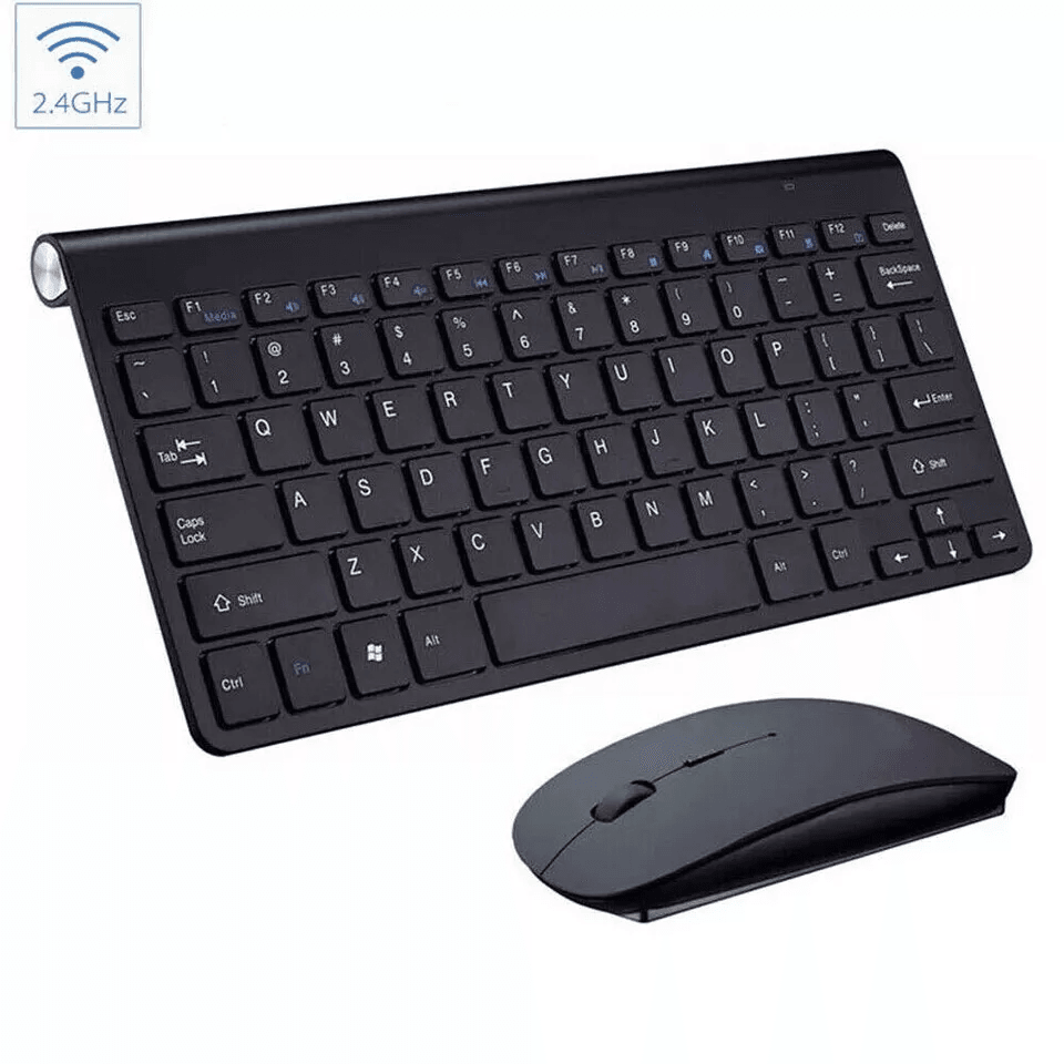 Mini Wireless Keyboard And Mouse Set Waterproof For Mac Apple  PC 5