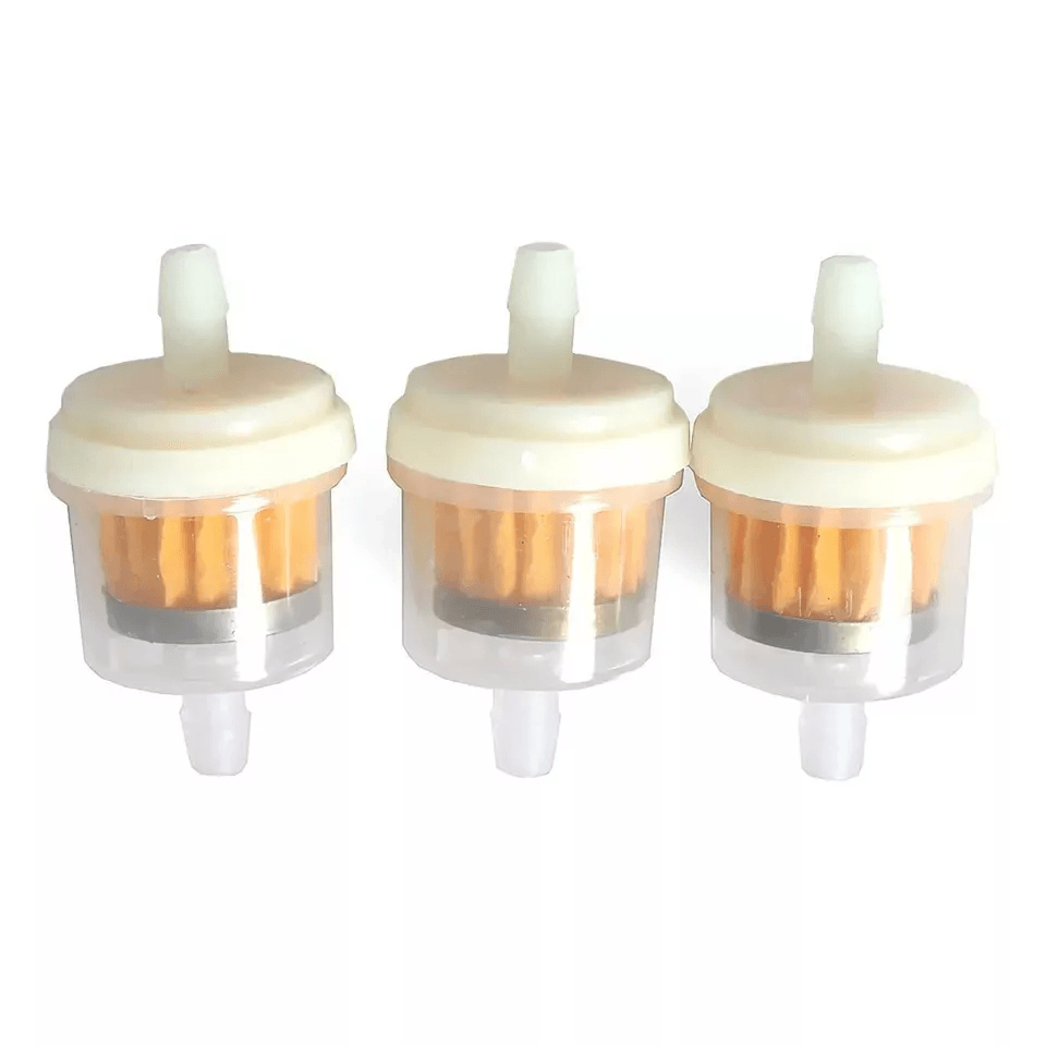 Universal Motor Inline Gas Oil Fuel Filter 5 Pack For Small Engine Fuel Line Hose Fits Mowers Go Ka 6