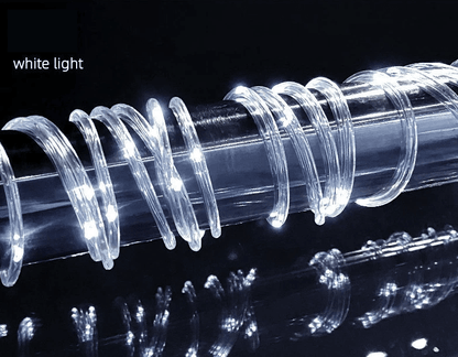 33FT 100 LED Strip Rope Light Tube String USB Powered Outdoor Waterproof Fairy Lights For Garden Pa 7