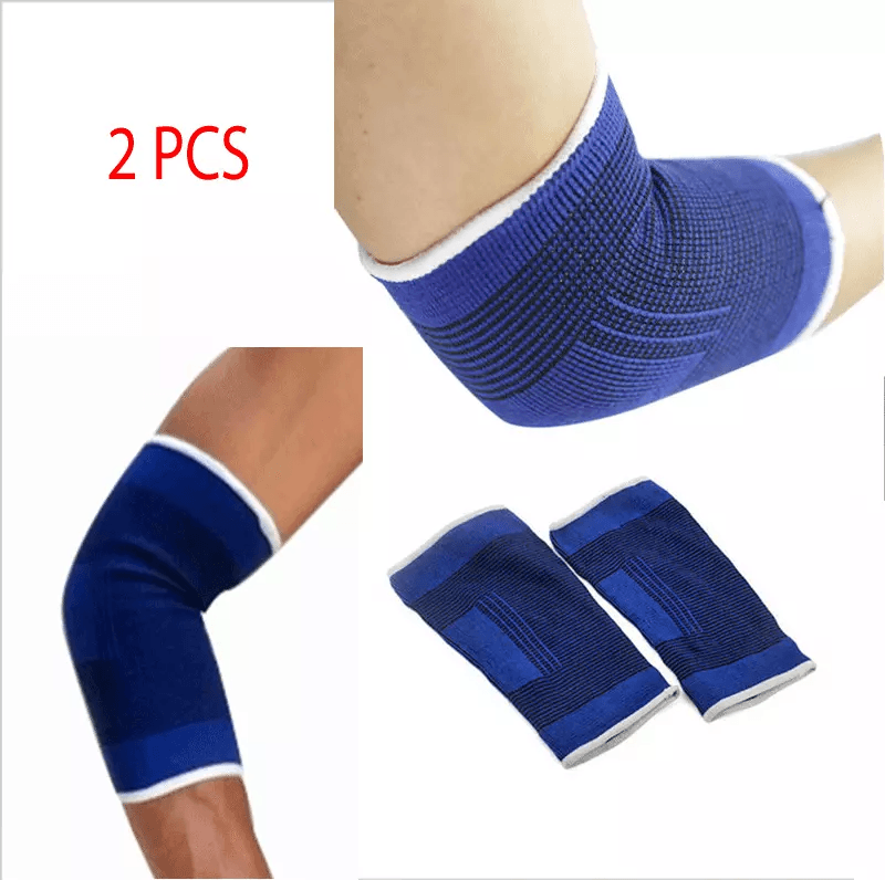 Elastic Elbow Compression Sleeve Brace Wrap Pain Relief Support For Tennis Elbow Workouts Gym  Inju 7