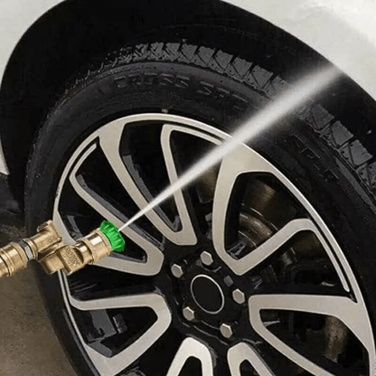 2X 5pcs Pressure Washer Spray Tips Nozzles Kit  High Power Quick Connect 14 Set For Car Roof And Ga 6