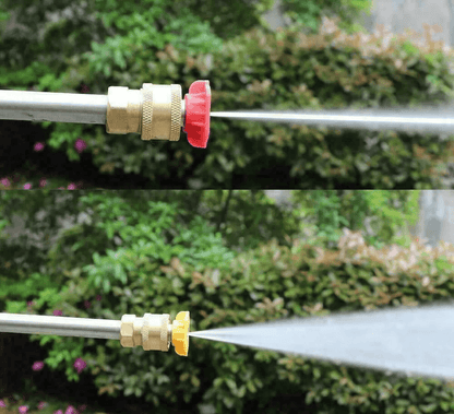 2X 5pcs Pressure Washer Spray Tips Nozzles Kit  High Power Quick Connect 14 Set For Car Roof And Ga 8