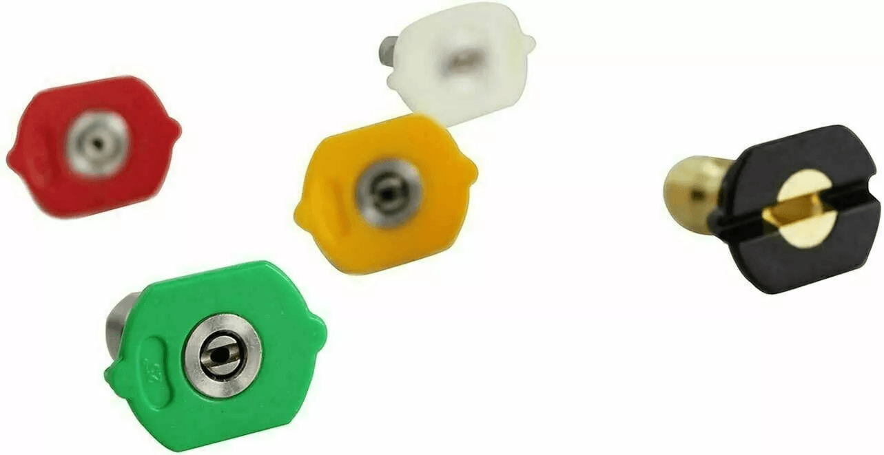 2X 5pcs Pressure Washer Spray Tips Nozzles Kit  High Power Quick Connect 14 Set For Car Roof And Ga 10