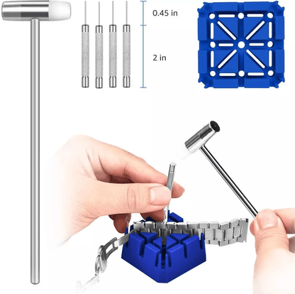 Watch Repair Kit Link Remover Spring Bar Tool Set For Watch Band 4