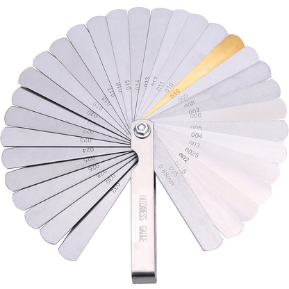 Professional Blade Feeler Gauge Dual Marked Metric  SAE Measurements 1