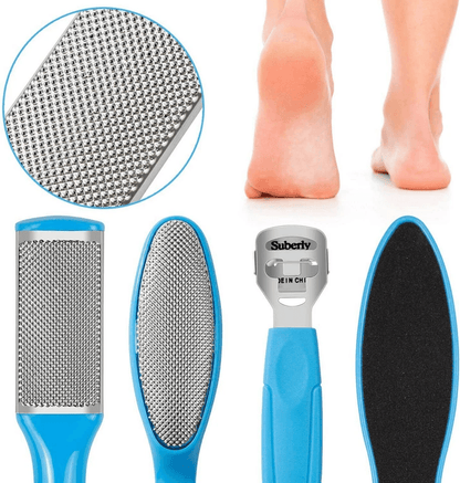 Professional Pedicure Kit Callus Remover Foot File Scraper Brush  Nail Rasp 2