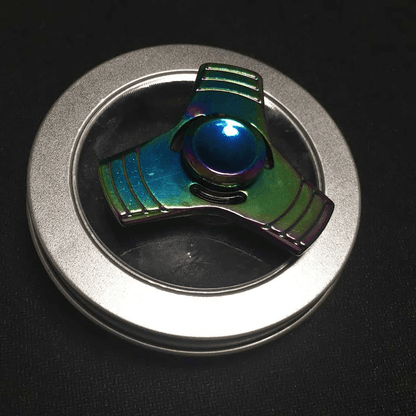 Hand Fidget Spinner Ball Rainbow EDC Desk Toy For ADHD Focus  Stress Relief 3