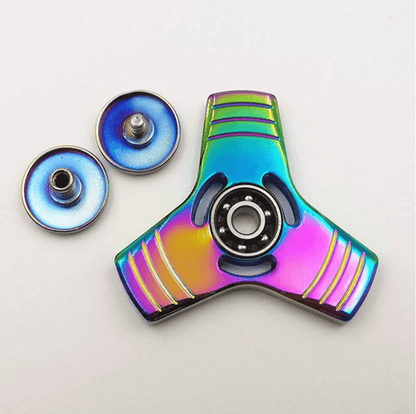 Hand Fidget Spinner Ball Rainbow EDC Desk Toy For ADHD Focus  Stress Relief 1
