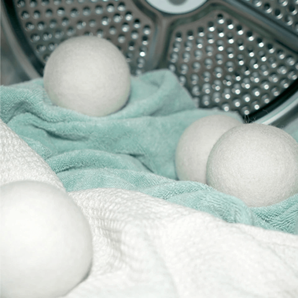 Wool Dryer Balls XL Organic Wool Natural Laundry Fabric Softener Reusable Hypoallergenic  ChemicalF 3
