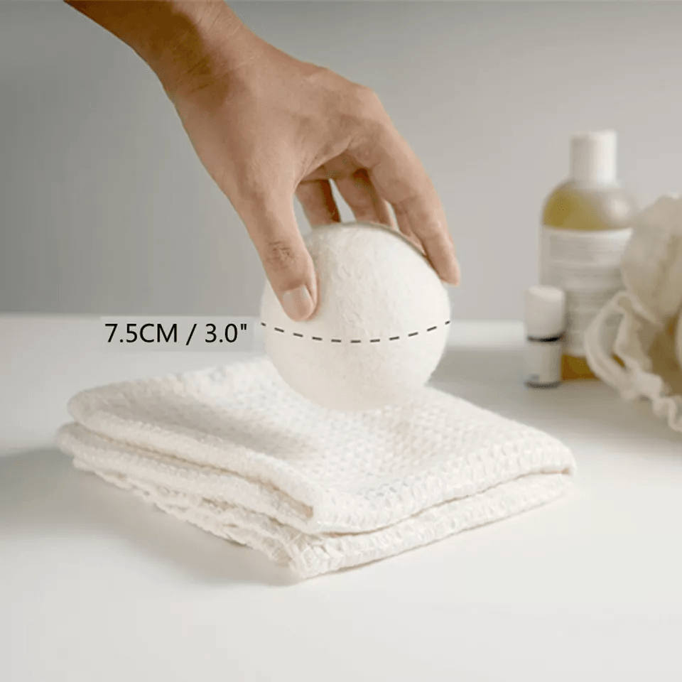 Wool Dryer Balls XL Organic Wool Natural Laundry Fabric Softener Reusable Hypoallergenic  ChemicalF 11