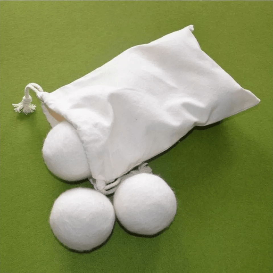 Wool Dryer Balls XL Organic Wool Natural Laundry Fabric Softener Reusable Hypoallergenic  ChemicalF 7