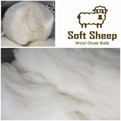 Wool Dryer Balls XL Organic Wool Natural Laundry Fabric Softener Reusable Hypoallergenic  ChemicalF 9