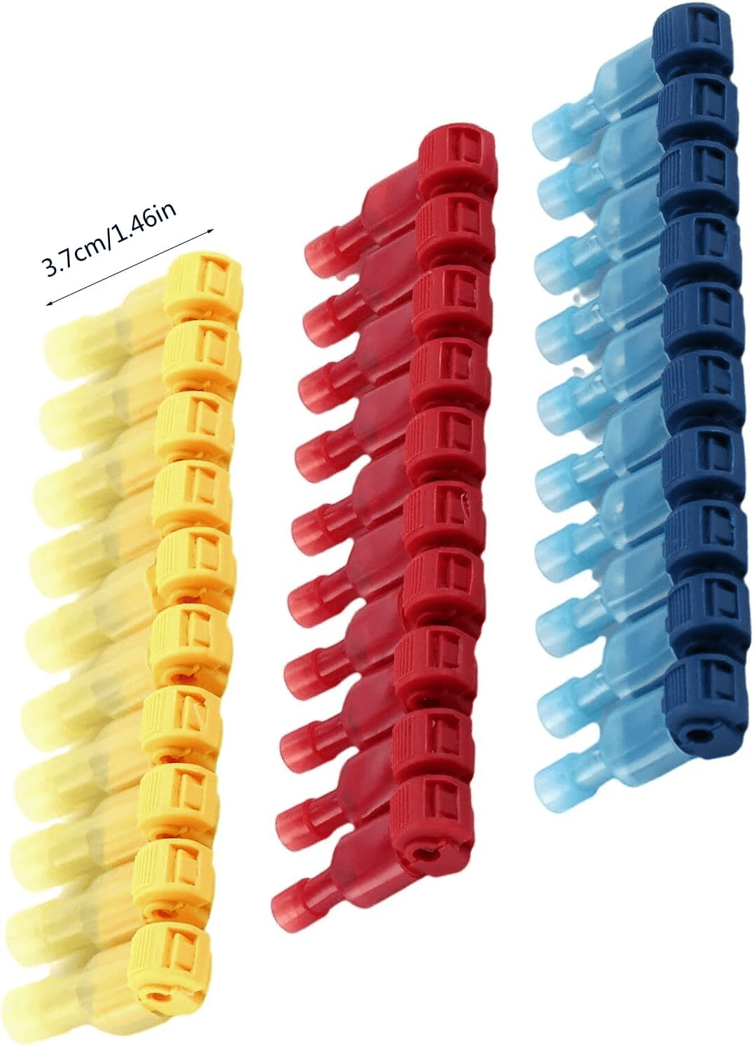 TTaps Wire Terminal Connectors Set AWG Insulated Quick Splice Combo Kit For Easy NoStrip Electrical 7