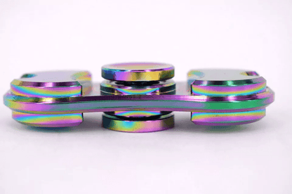 DualSided Hand Fidget Spinner Ball Rainbow Desk Toy For ADHD Stress Relief EDC Gift 3