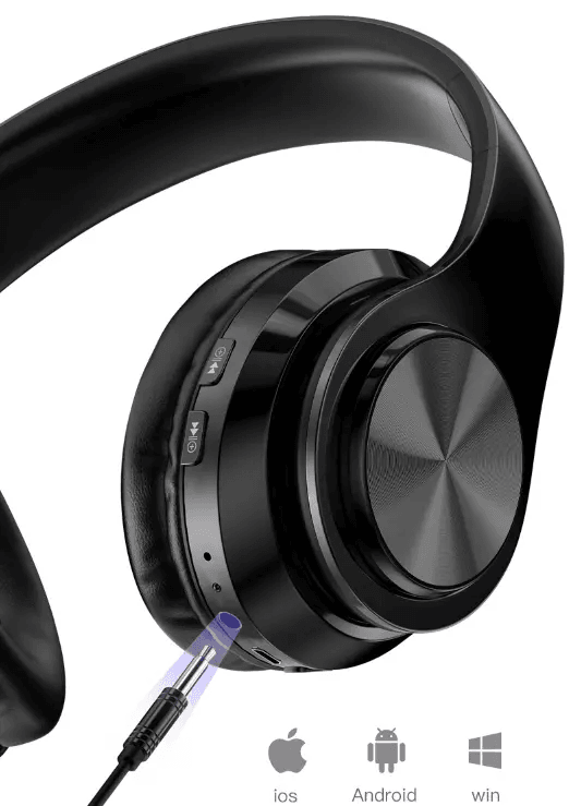 Super Bass Wireless Bluetooth Headphones Foldable Stereo Over Ear Earphones With Mic LED Light For  10