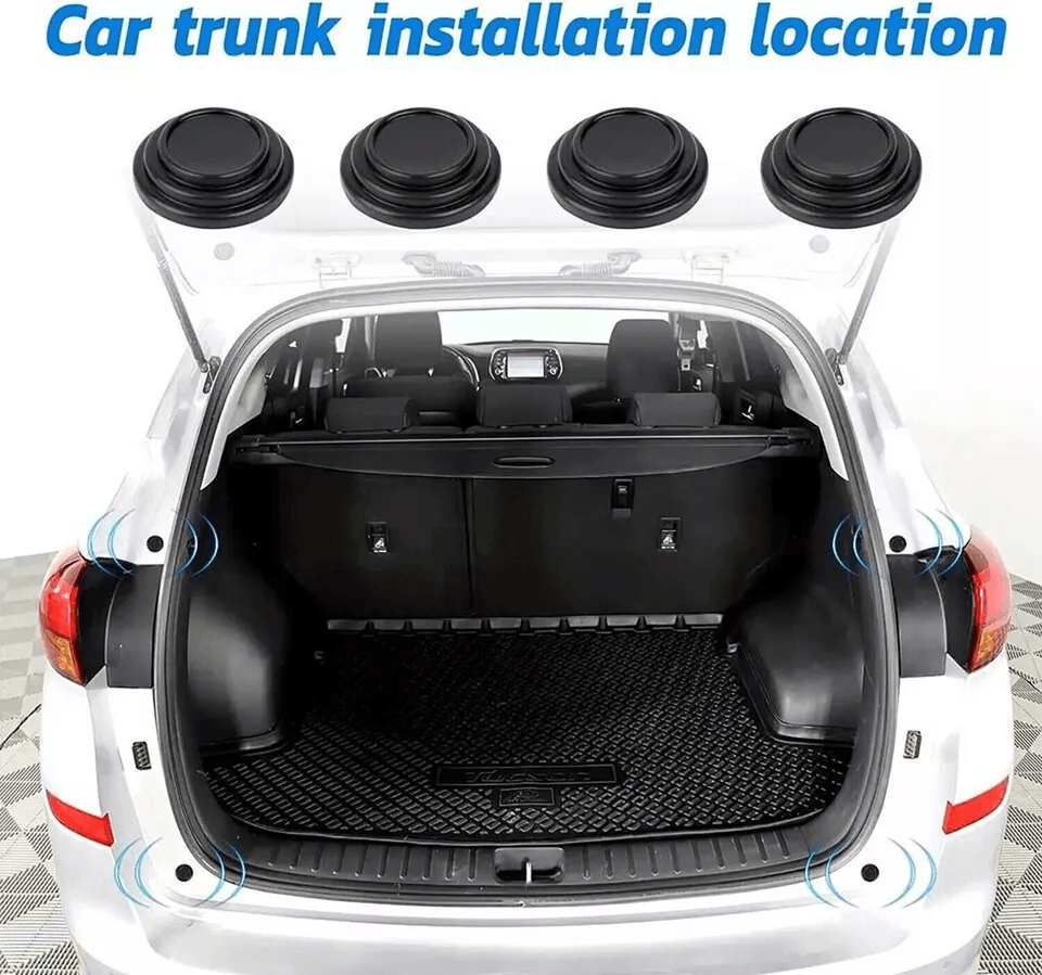 Universal Car Door AntiShock Absorbing Silicone Pad Auto Sound Dampening SilentGasket For Cars SUVs 1