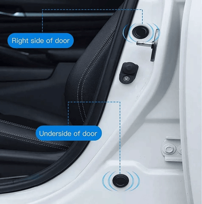 Universal Car Door AntiShock Absorbing Silicone Pad Auto Sound Dampening SilentGasket For Cars SUVs 6