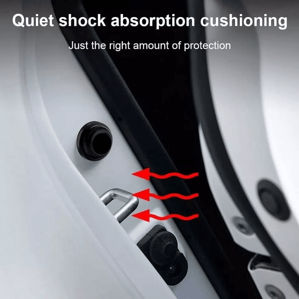 Universal Car Door AntiShock Absorbing Silicone Pad Auto Sound Dampening SilentGasket For Cars SUVs 2