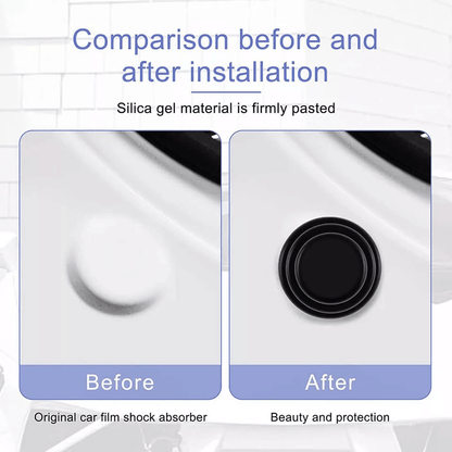 Universal Car Door AntiShock Absorbing Silicone Pad Auto Sound Dampening SilentGasket For Cars SUVs 15