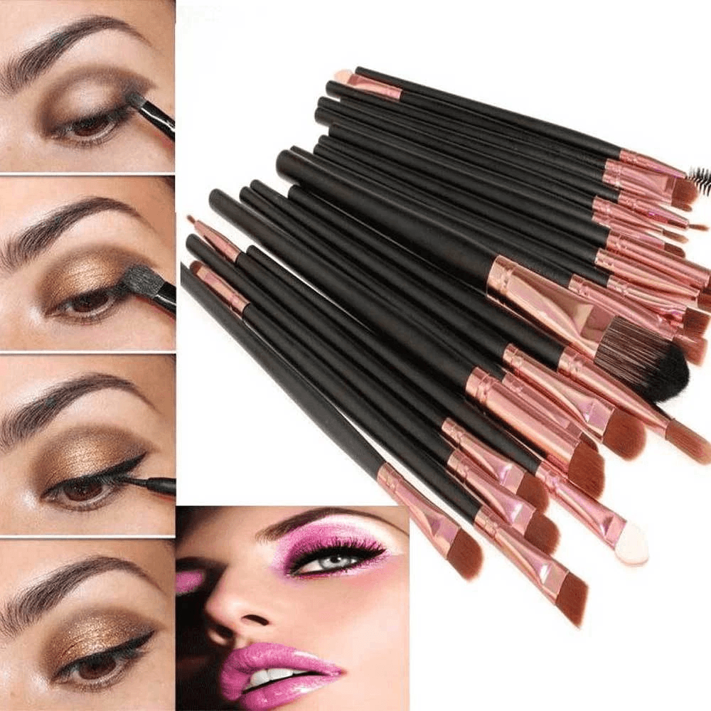 20pcs Makeup Brushes Kit Set For Powder Foundation Eyeshadow Eyeliner Lip  Professional Cosmetic Br 6