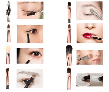 20pcs Makeup Brushes Kit Set For Powder Foundation Eyeshadow Eyeliner Lip  Professional Cosmetic Br 7