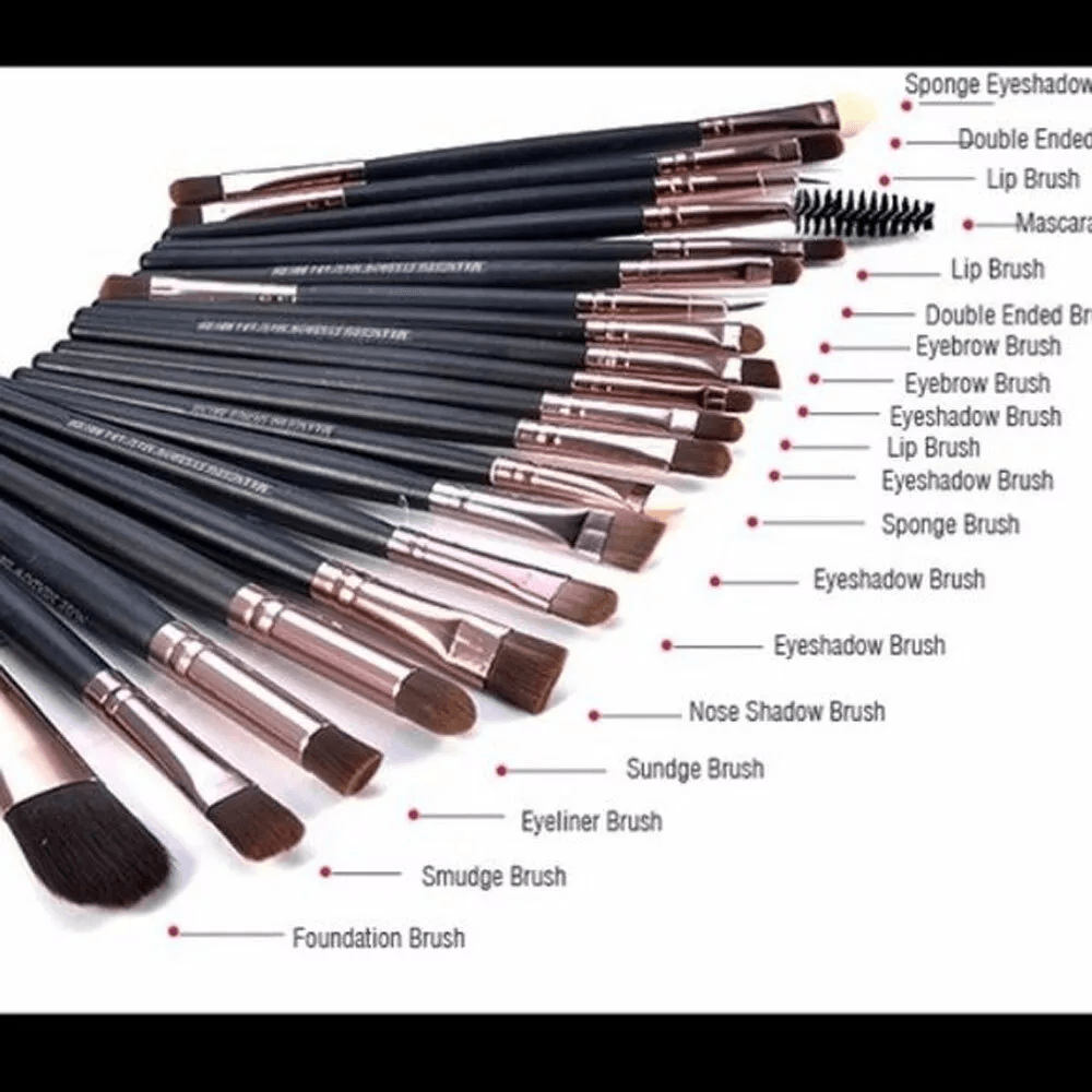 20pcs Makeup Brushes Kit Set For Powder Foundation Eyeshadow Eyeliner Lip  Professional Cosmetic Br 8