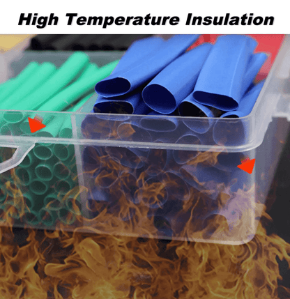 560Pcs Heat Shrink Tubing Kit Wire Cable Sleeve Assortment With Case For Automotive Marine Electric 3