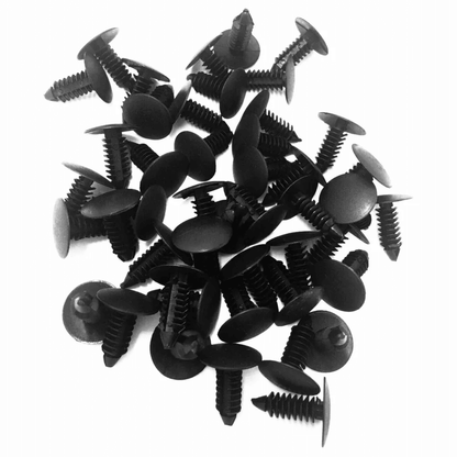 8mm Car Bumper Clips Fastener Rivets Auto Fender Push Pin Hole Retainer 1