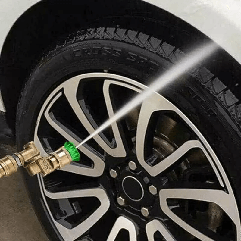 Pressure Washer Spray Tips Nozzles High Power Kit Pack Quick Connect Set For Power Washers Car Roof 2